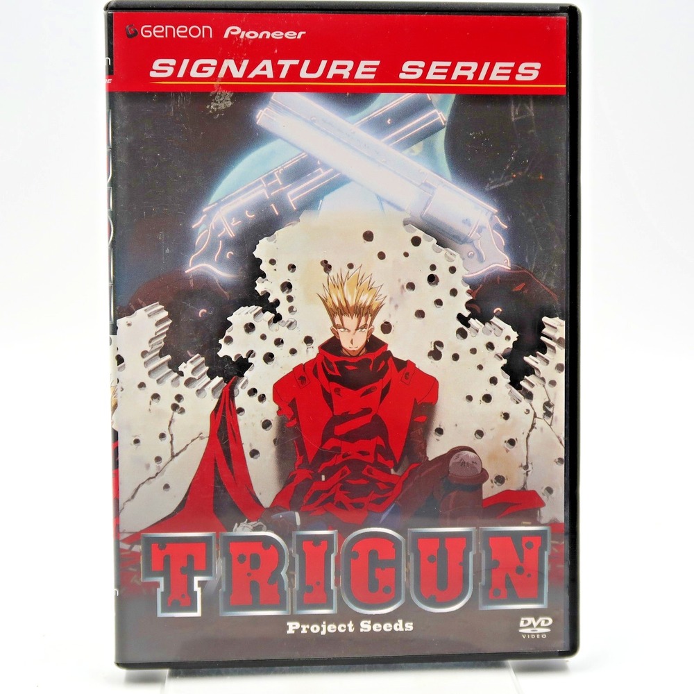 Trigun Vol 6 Project Seeds DVD 2000 Anime Johnny Yong Bosch Jeff Nimoy PG